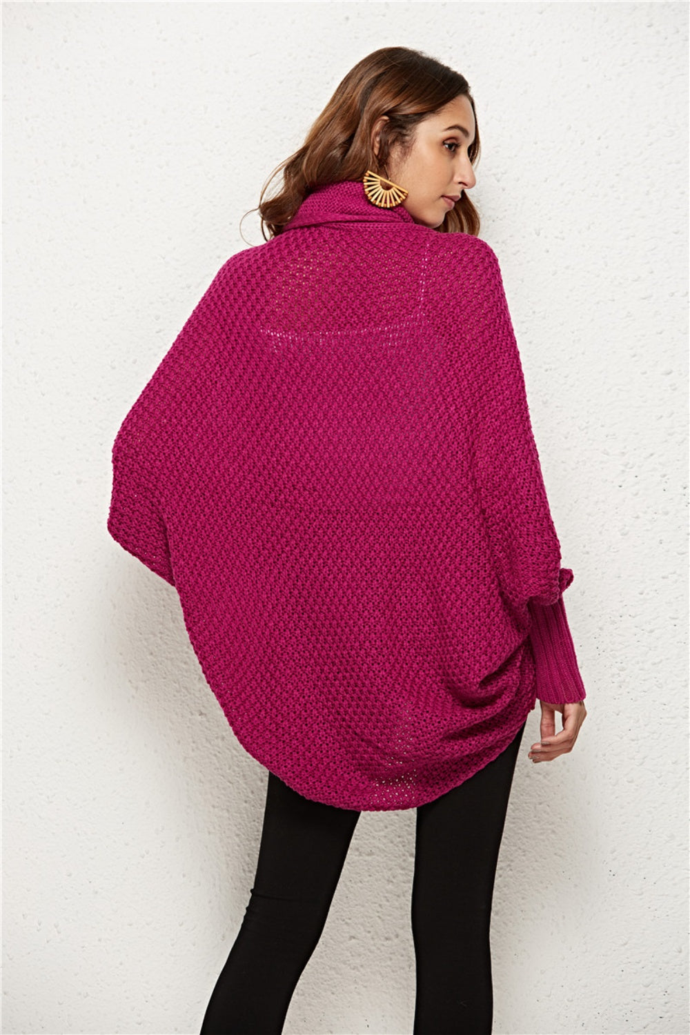 Angel Wings Open Front Batwing Sleeve Cardigan-Angel Casuals