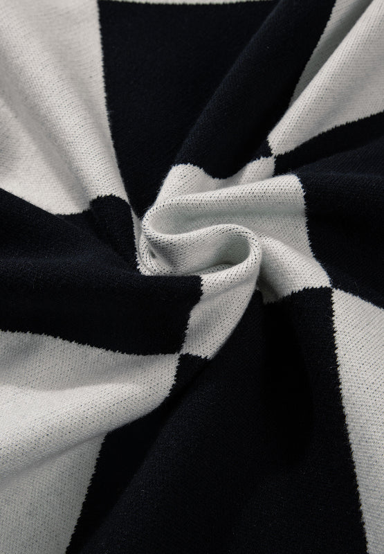 Color Block Button Down Long Sleeve Cardigan-Angel Casuals