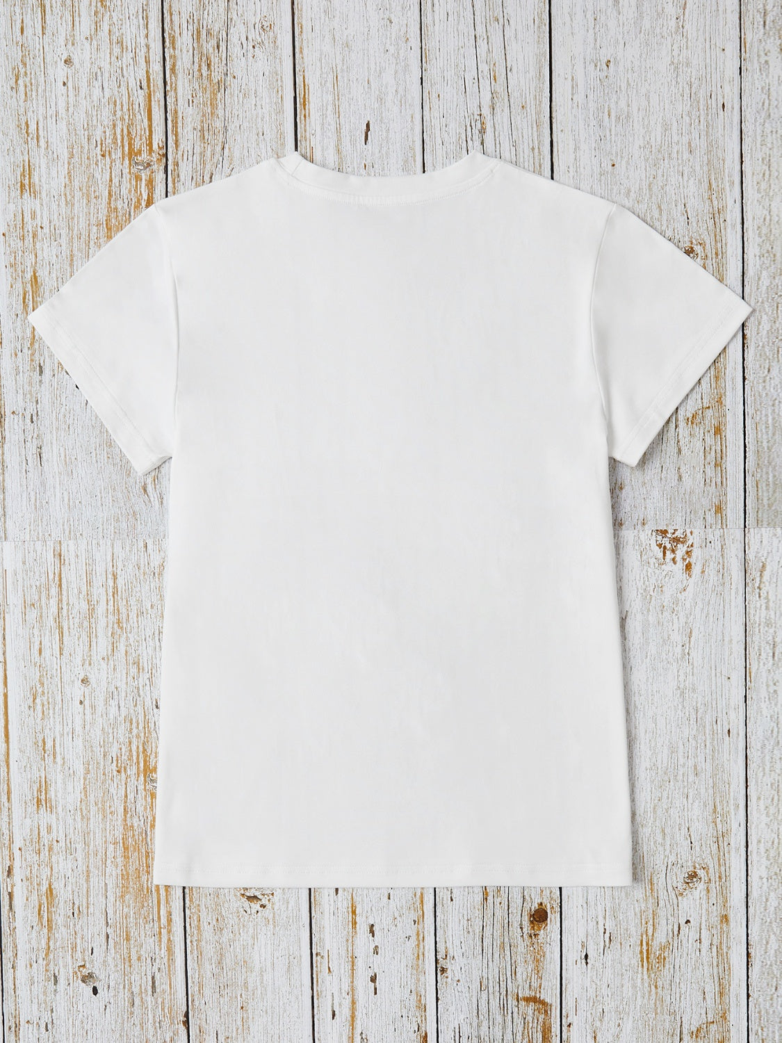 CHILLING WITH MY PEEPS Round Neck T-Shirt-Angel Casuals