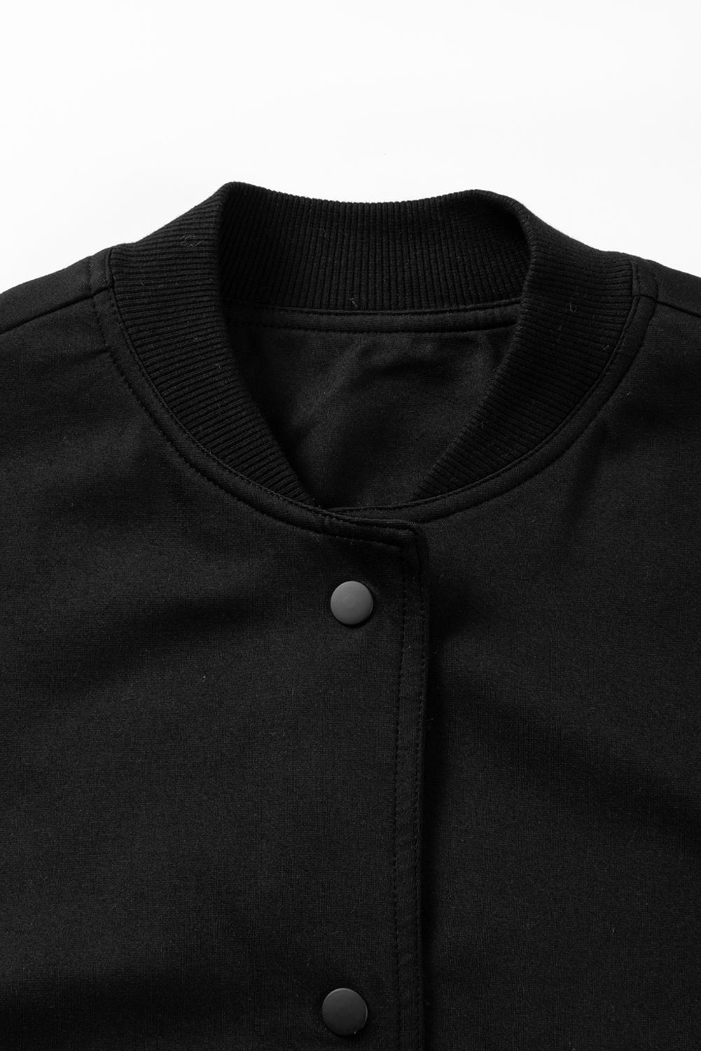 Pocketed Snap Down Long Sleeve Jacket-Angel Casuals