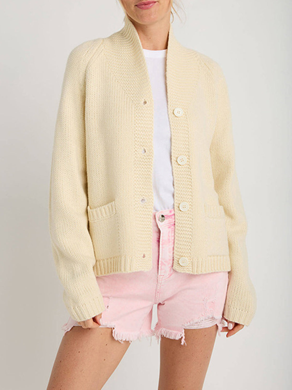 Lobster Button Up Long Sleeve Cardigan-Angel Casuals