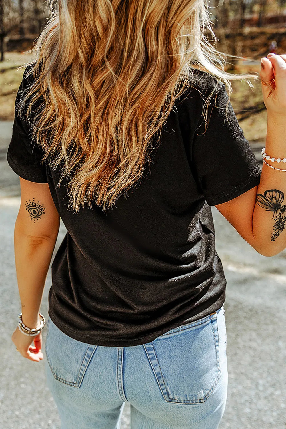 Full Size Ghost Round Neck Short Sleeve T-Shirt-Angel Casuals
