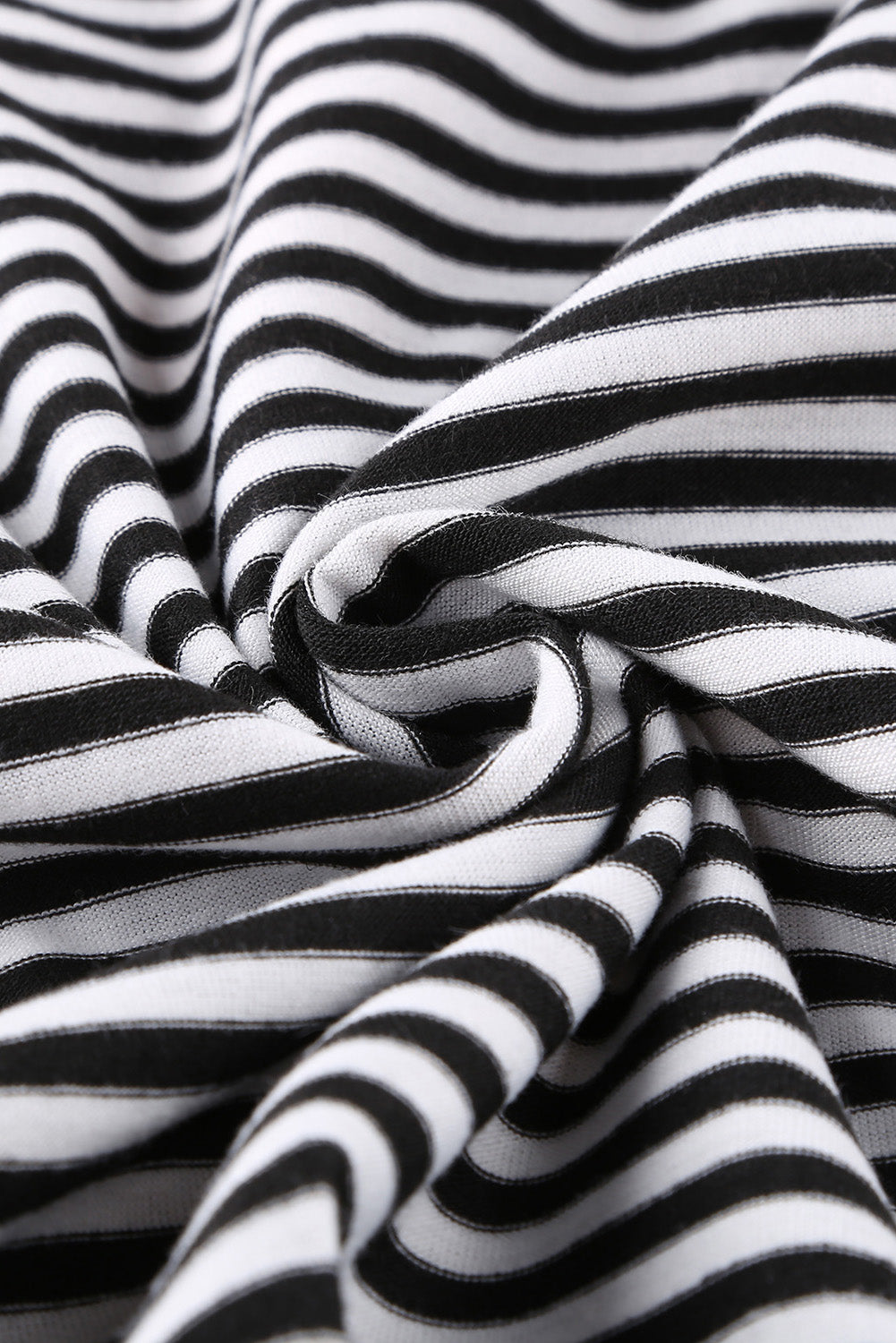 Striped Round Neck Long Sleeve T-Shirt-Angel Casuals