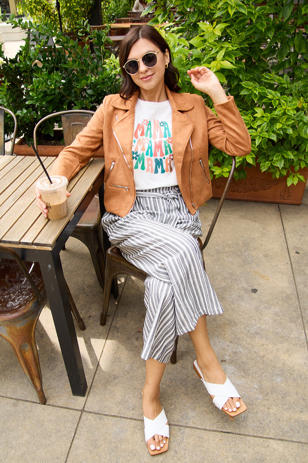 Simply Love Full Size MAMA Round Neck T-Shirt-Angel Casuals