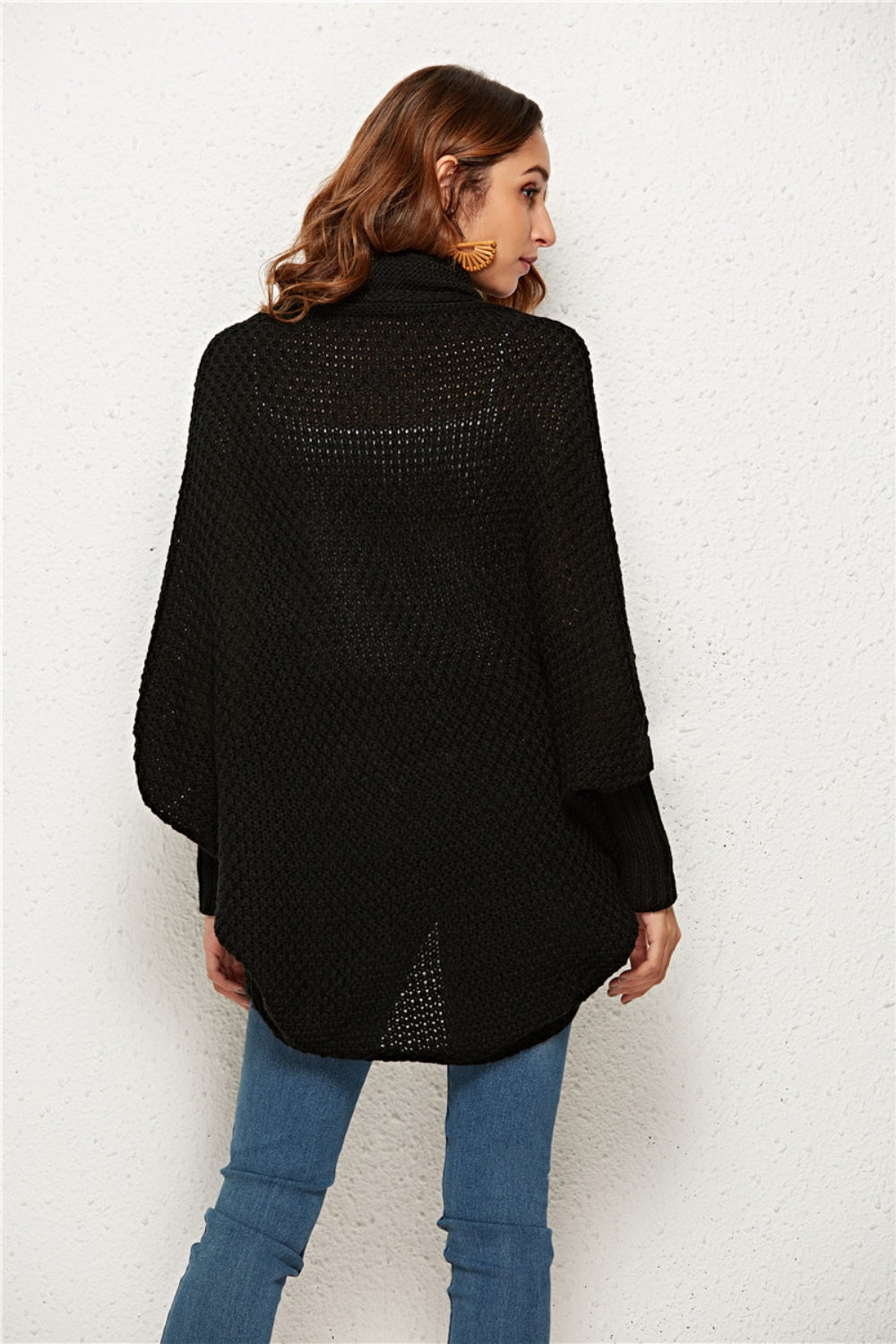 Angel Wings Open Front Batwing Sleeve Cardigan-Angel Casuals