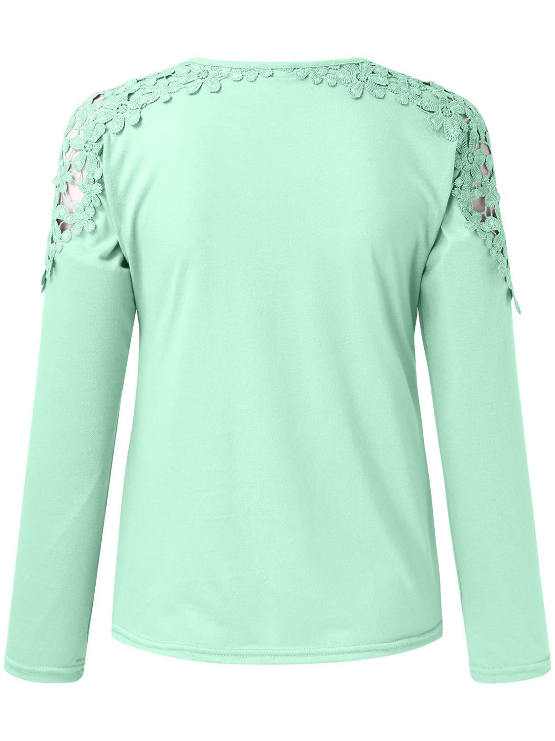 Full Size Cutout Round Neck Long Sleeve T-Shirt-Angel Casuals