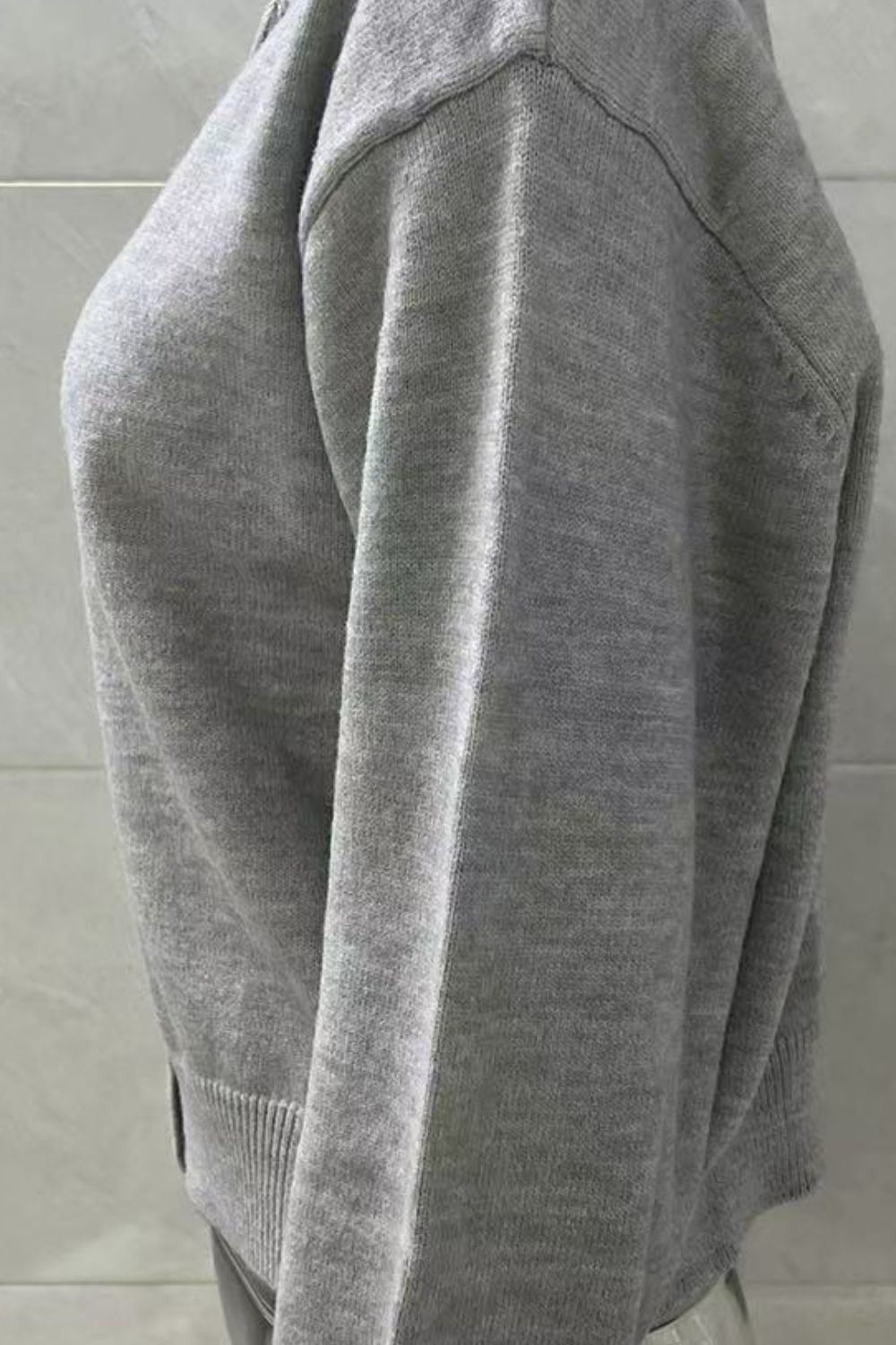 Button Down Long Sleeve Cardigan-Angel Casuals