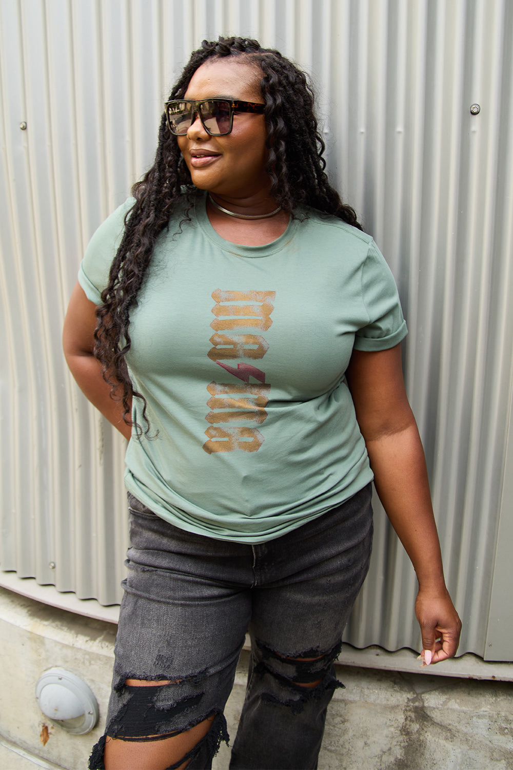 Simply Love Full Size MAMA Short Sleeve T-Shirt-Angel Casuals