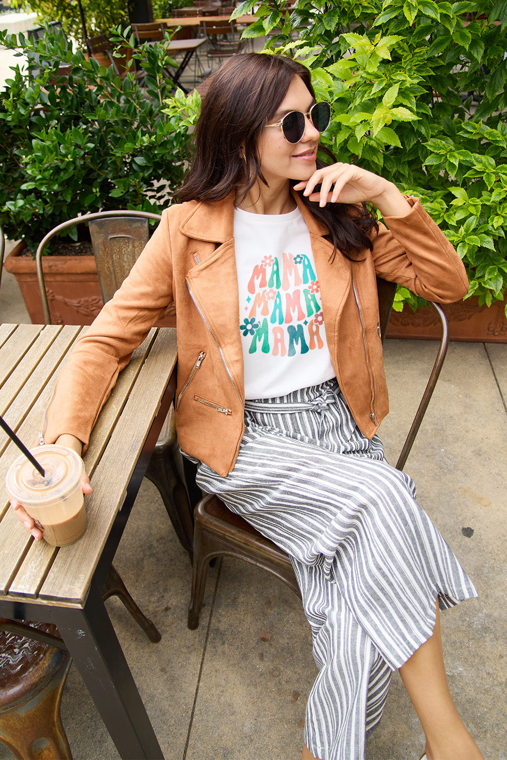 Simply Love Full Size MAMA Round Neck T-Shirt-Angel Casuals