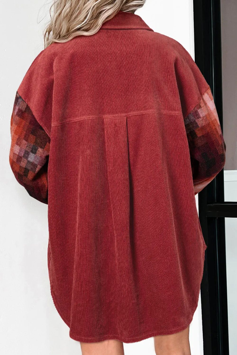 Button Up Long Sleeve Jacket-Angel Casuals