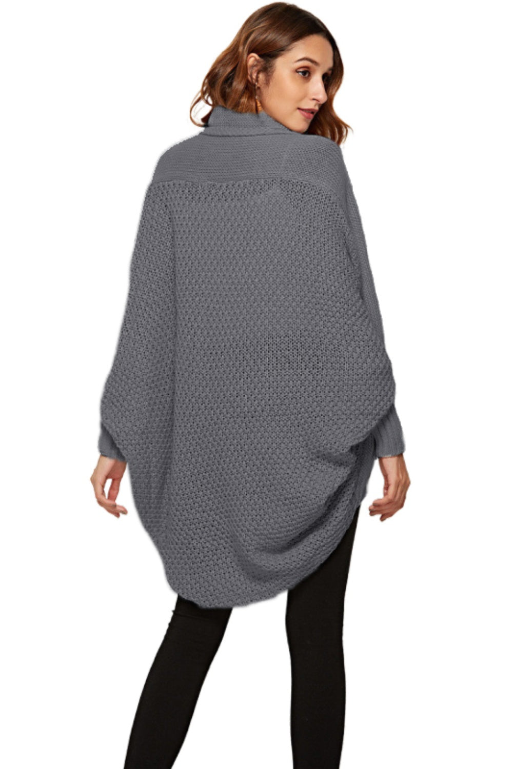 Angel Wings Open Front Batwing Sleeve Cardigan-Angel Casuals
