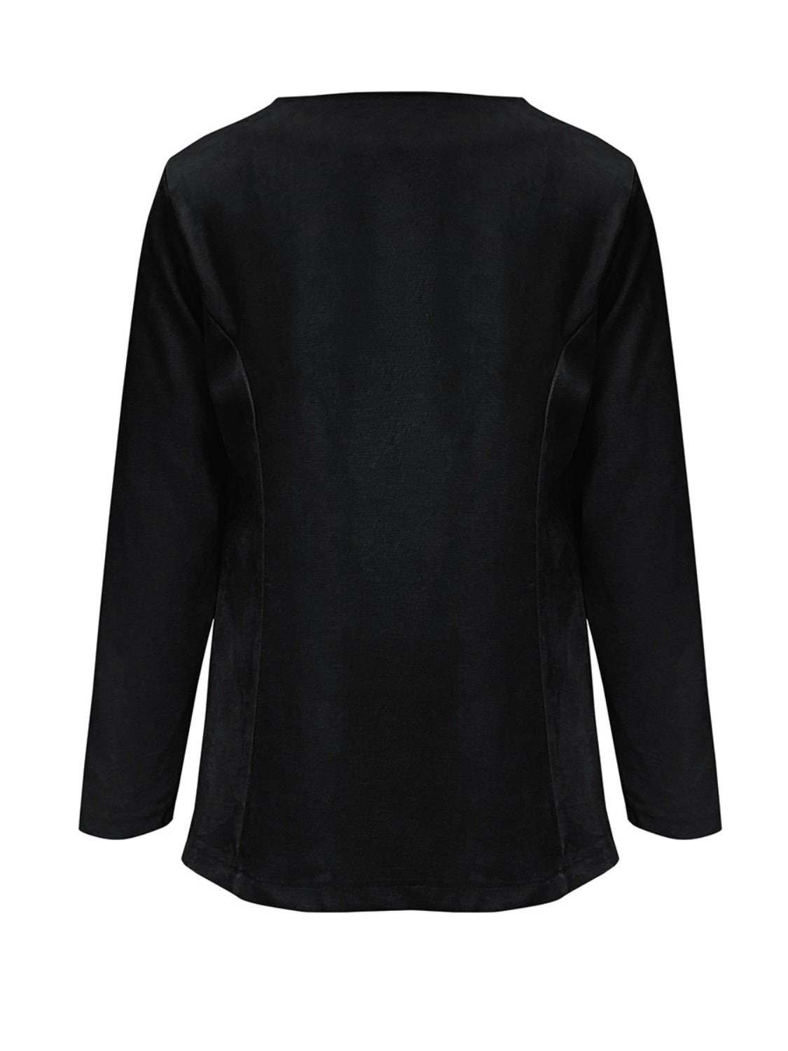 Open Front Long Sleeve Cardigan-Angel Casuals
