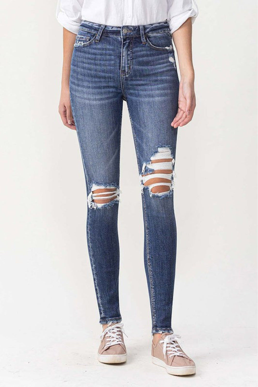 Lovervet Hayden Full Size High Rise Skinny-Angel Casuals