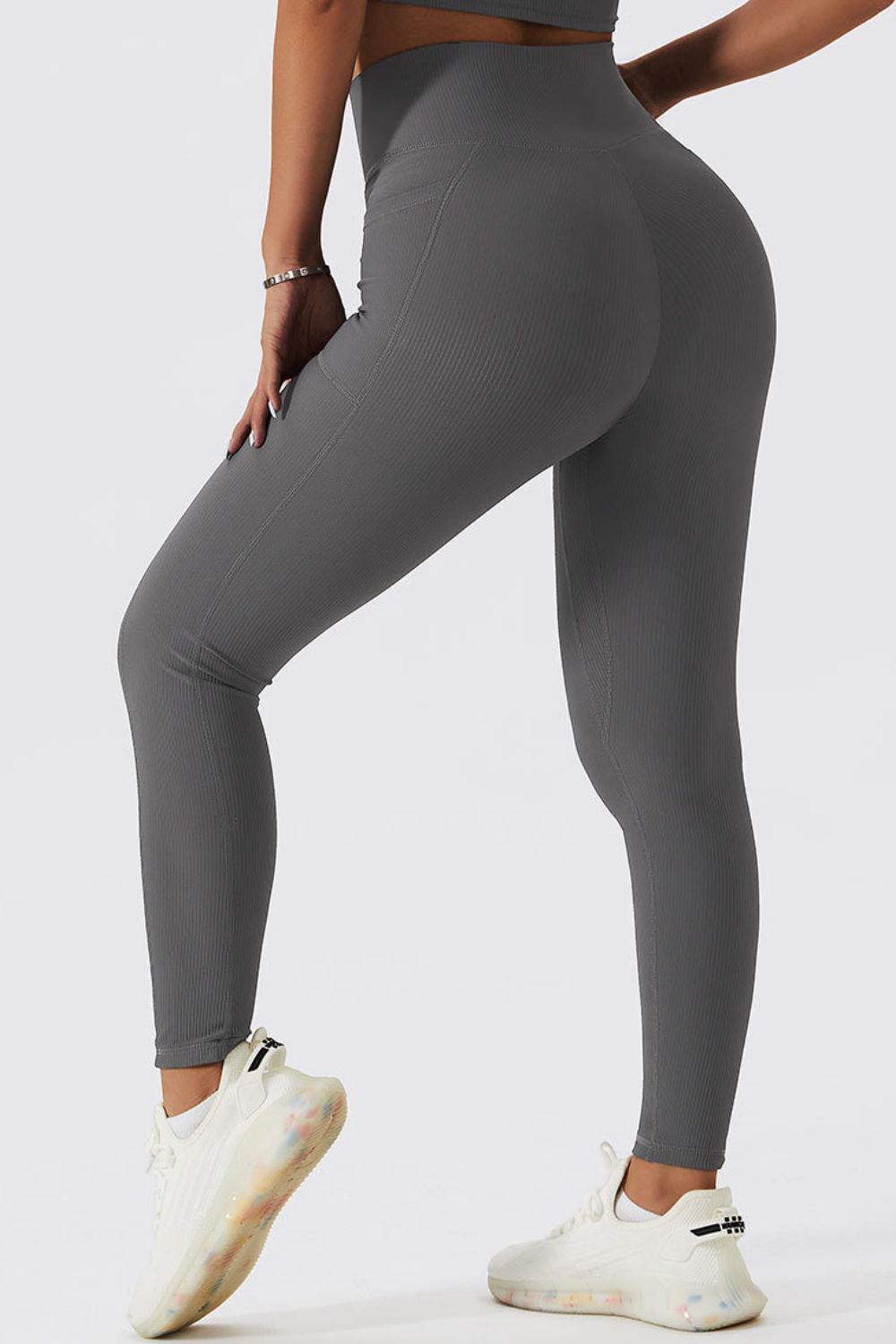 Basic Bae Crossover Waist Active Leggings-Angel Casuals