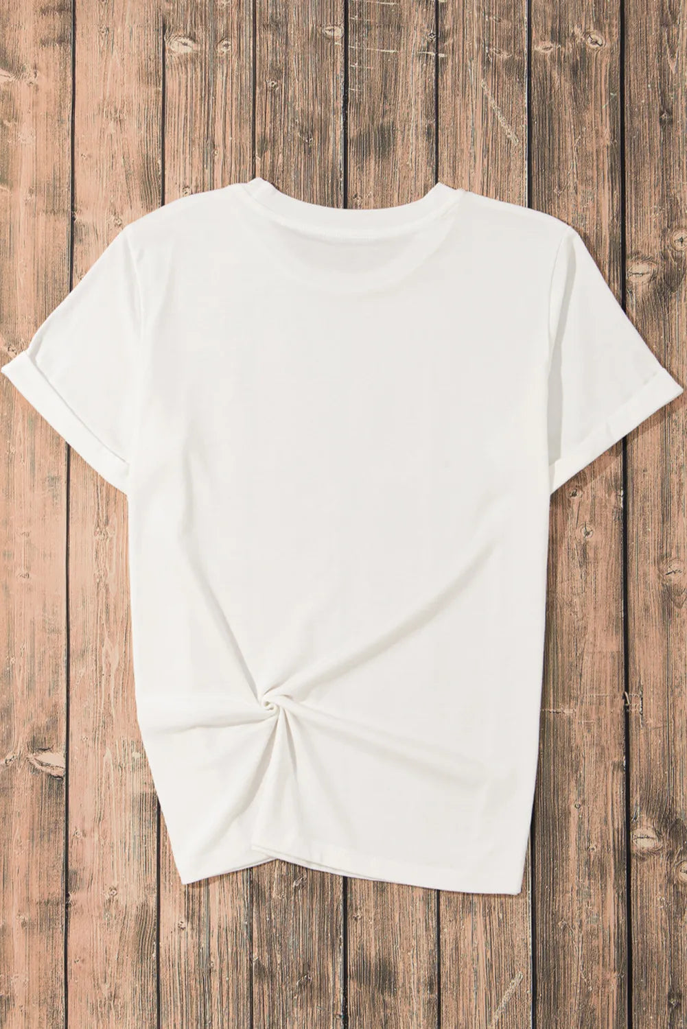 Pumpkin Round Neck Short Sleeve T-Shirt-Angel Casuals