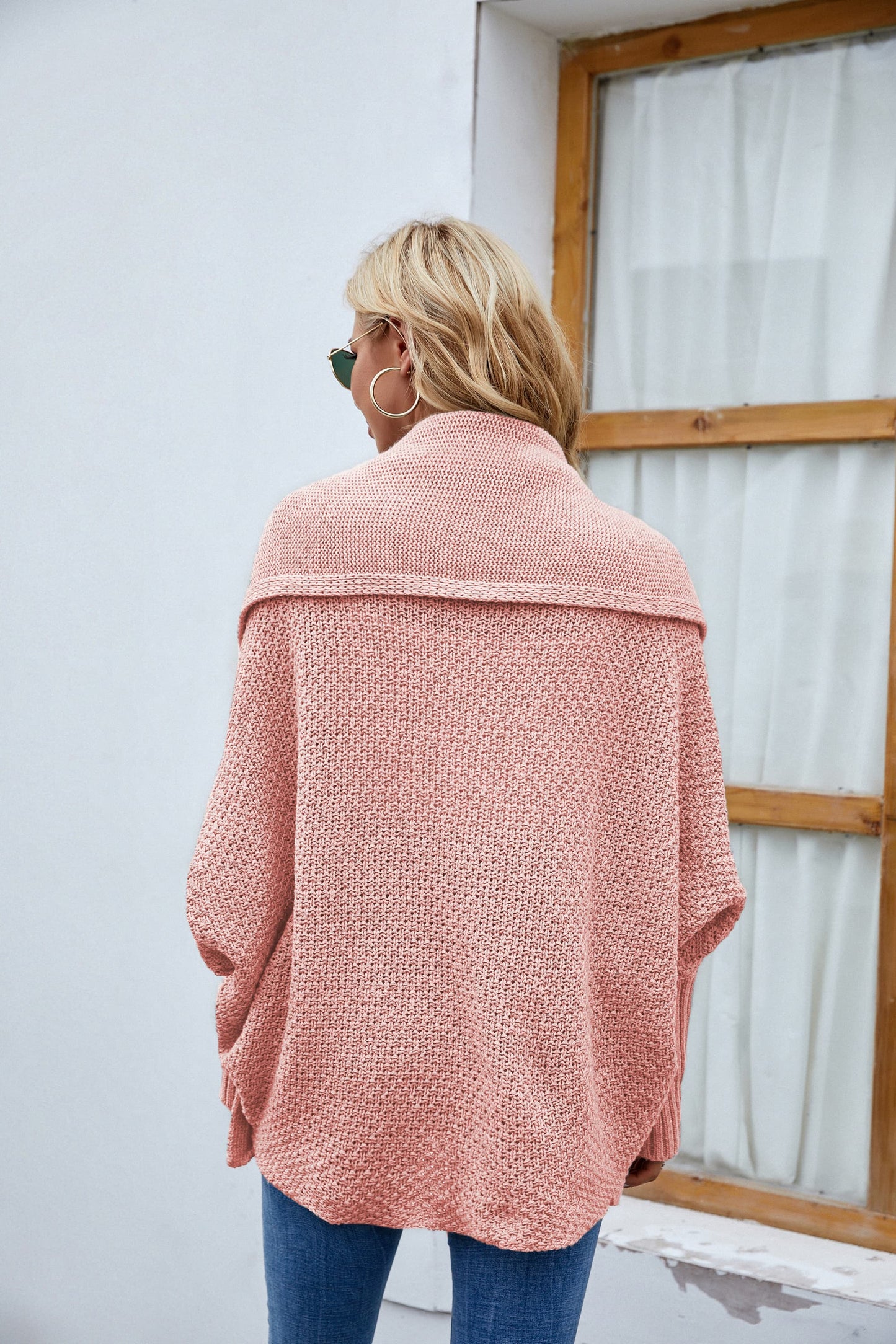 Open Front Long Sleeve Cardigan-Angel Casuals