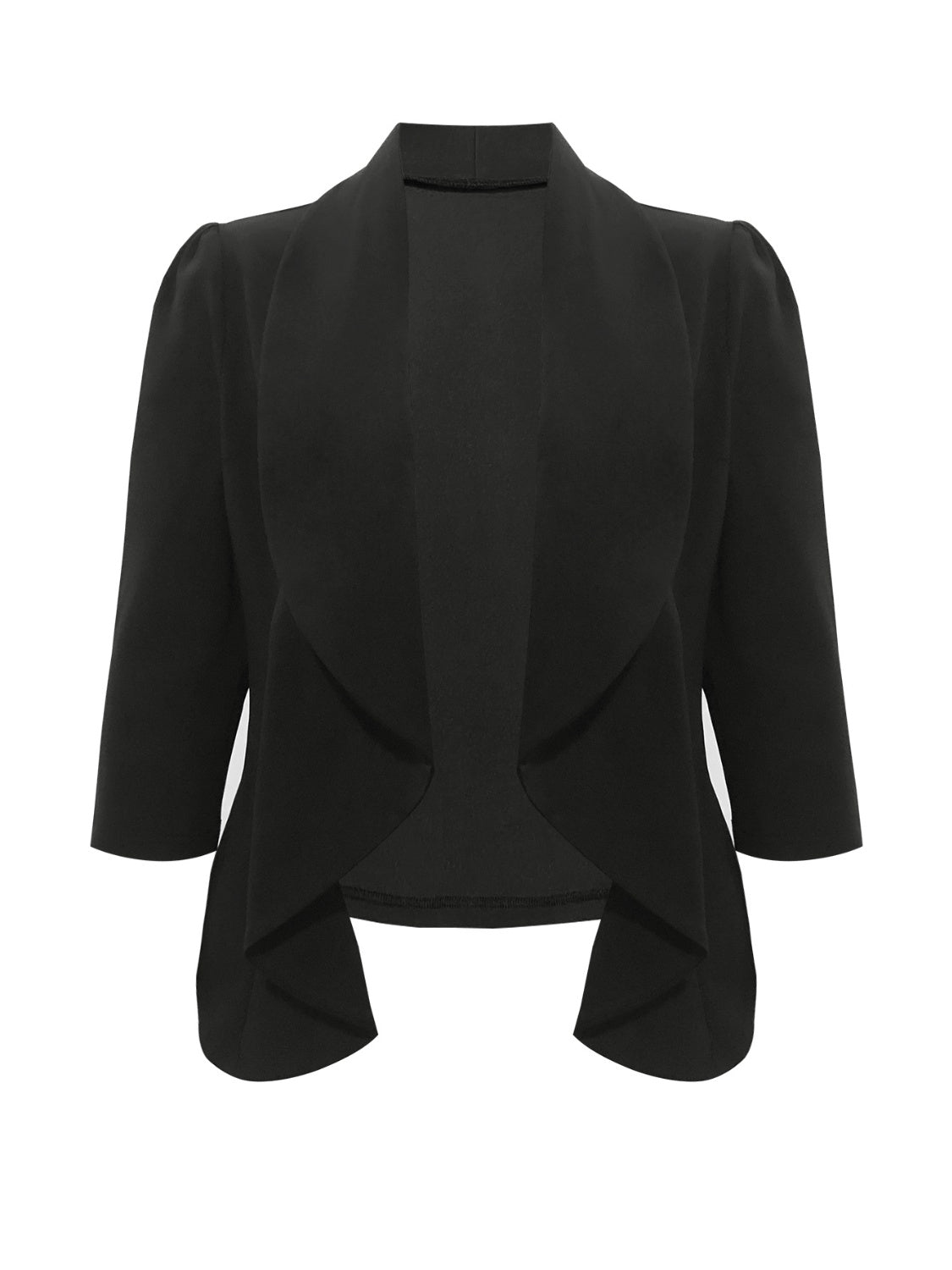 Three-Quarter Sleeve Blazer-Angel Casuals