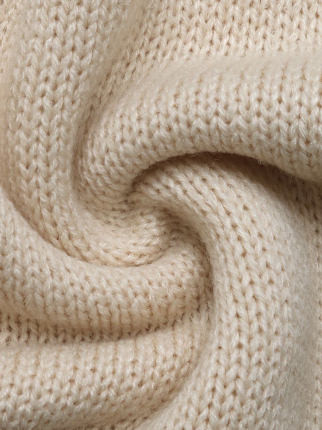 Perfee Tied Round Neck Long Sleeve Cardigan-Angel Casuals