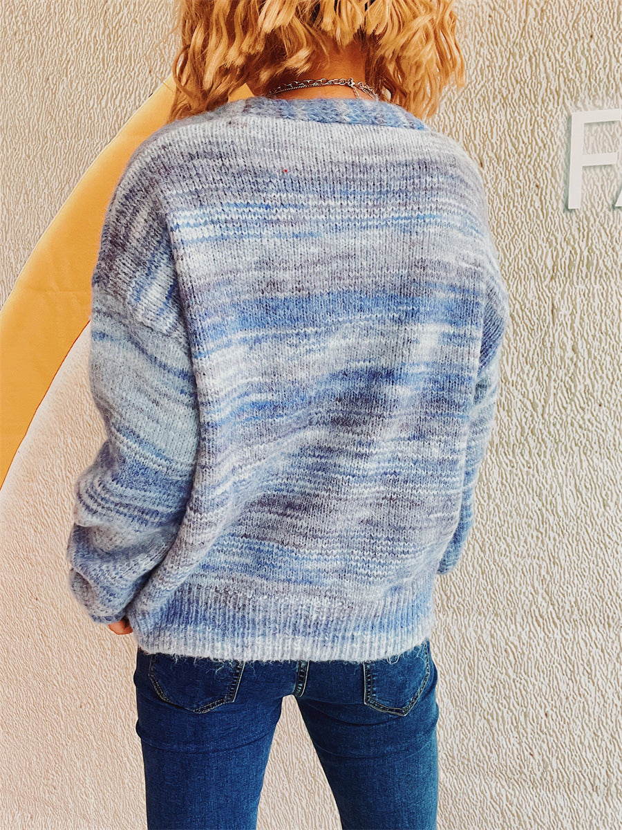 Button Up Long Sleeve Cardigan-Angel Casuals