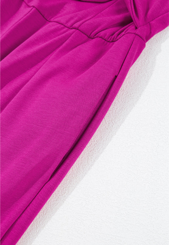 Tied Tube Wide Leg Jumpsuit-Angel Casuals