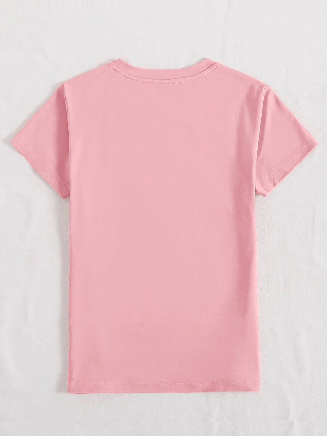 CHILLING WITH MY PEEPS Round Neck T-Shirt-Angel Casuals