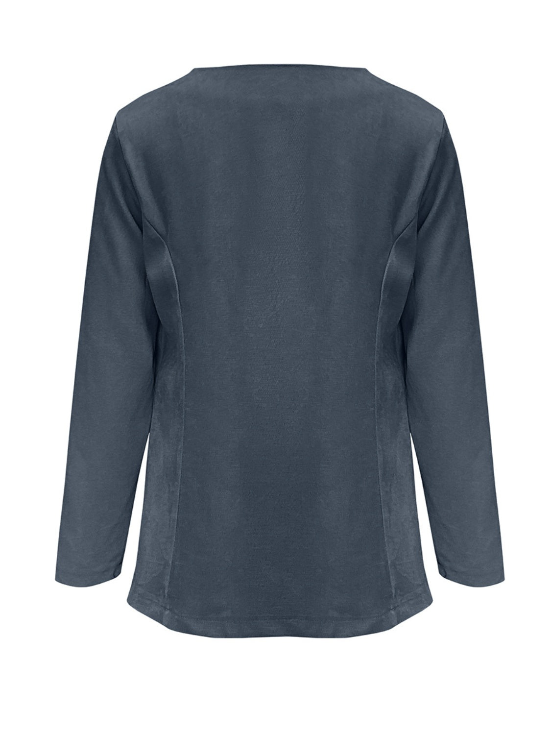 Open Front Long Sleeve Cardigan-Angel Casuals