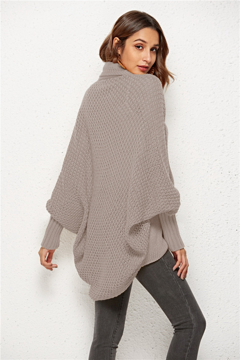 Angel Wings Open Front Batwing Sleeve Cardigan-Angel Casuals