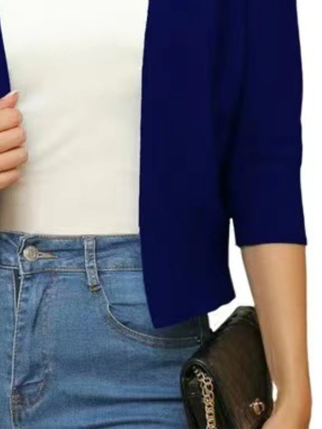 Open Front Cardigan-Angel Casuals