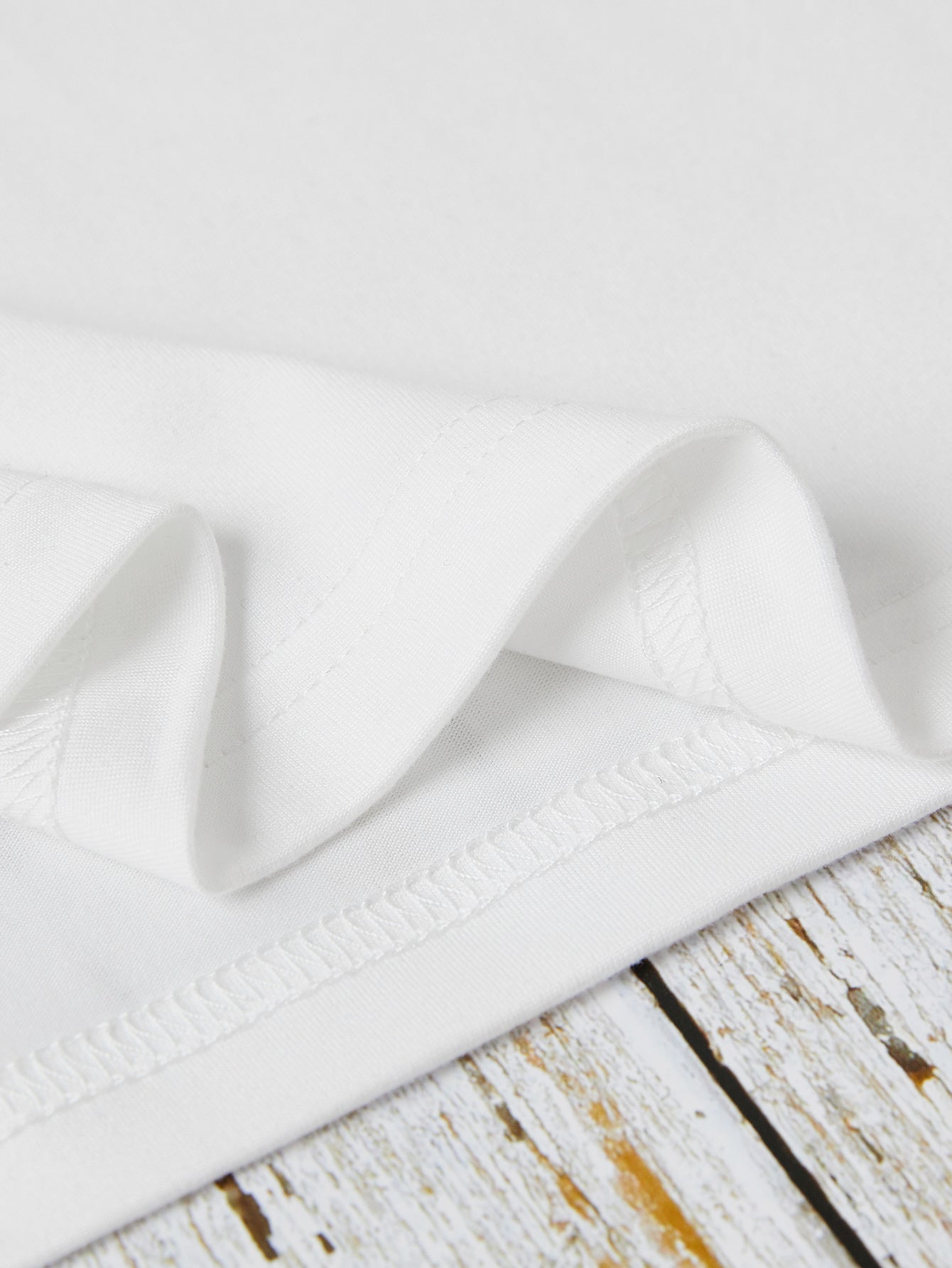 Rabbit Round Neck Short Sleeve T-Shirt-Angel Casuals