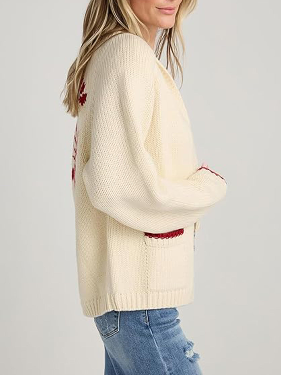 Lobster Button Up Long Sleeve Cardigan-Angel Casuals