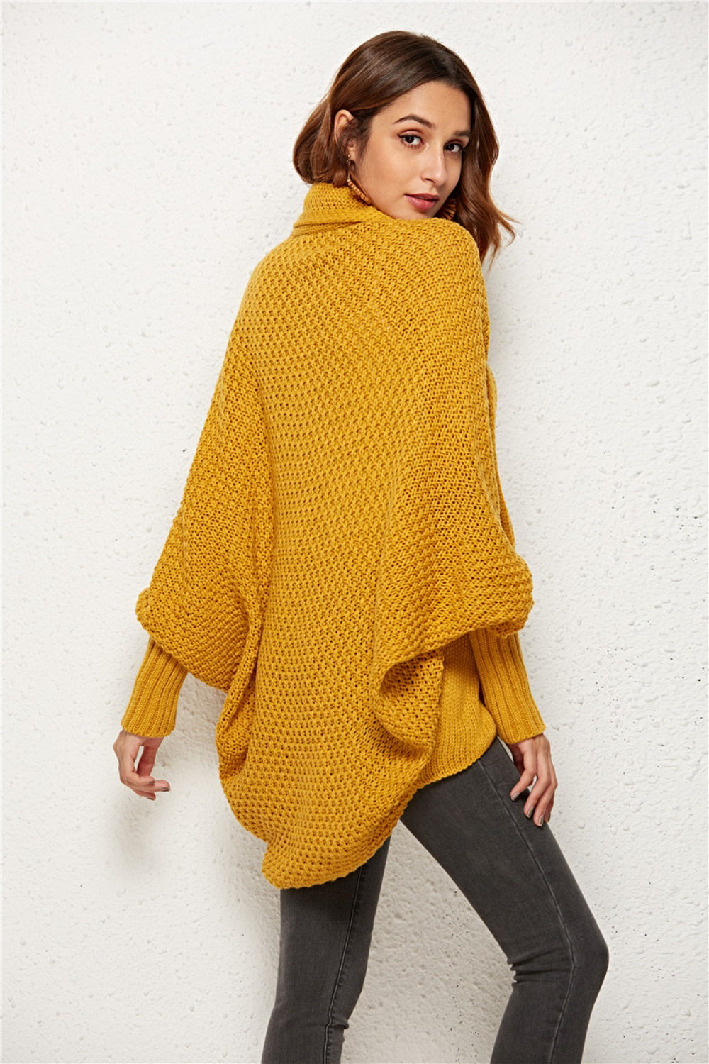 Angel Wings Open Front Batwing Sleeve Cardigan-Angel Casuals