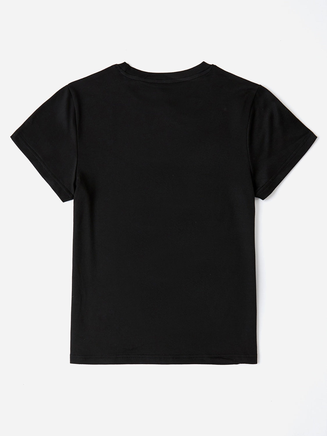 CHILLING WITH MY PEEPS Round Neck T-Shirt-Angel Casuals