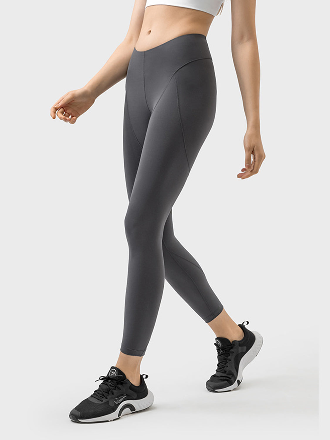 Mid-Rise Waist Active Pants-Angel Casuals