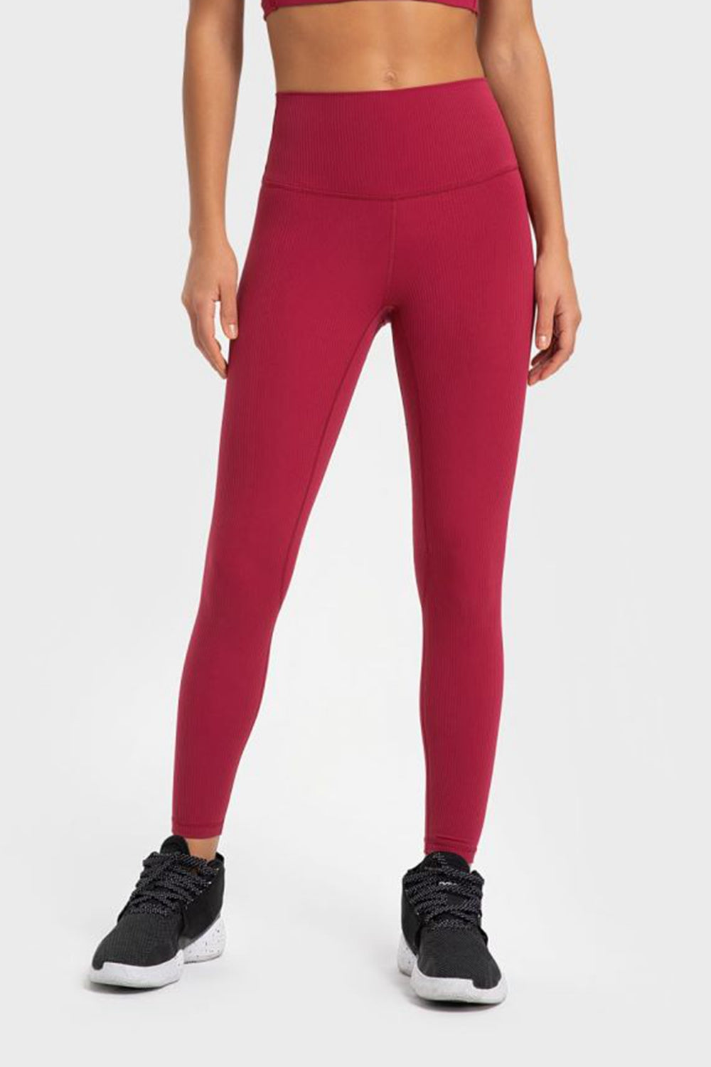 Highly Stretchy Wide Waistband Yoga Leggings-Angel Casuals