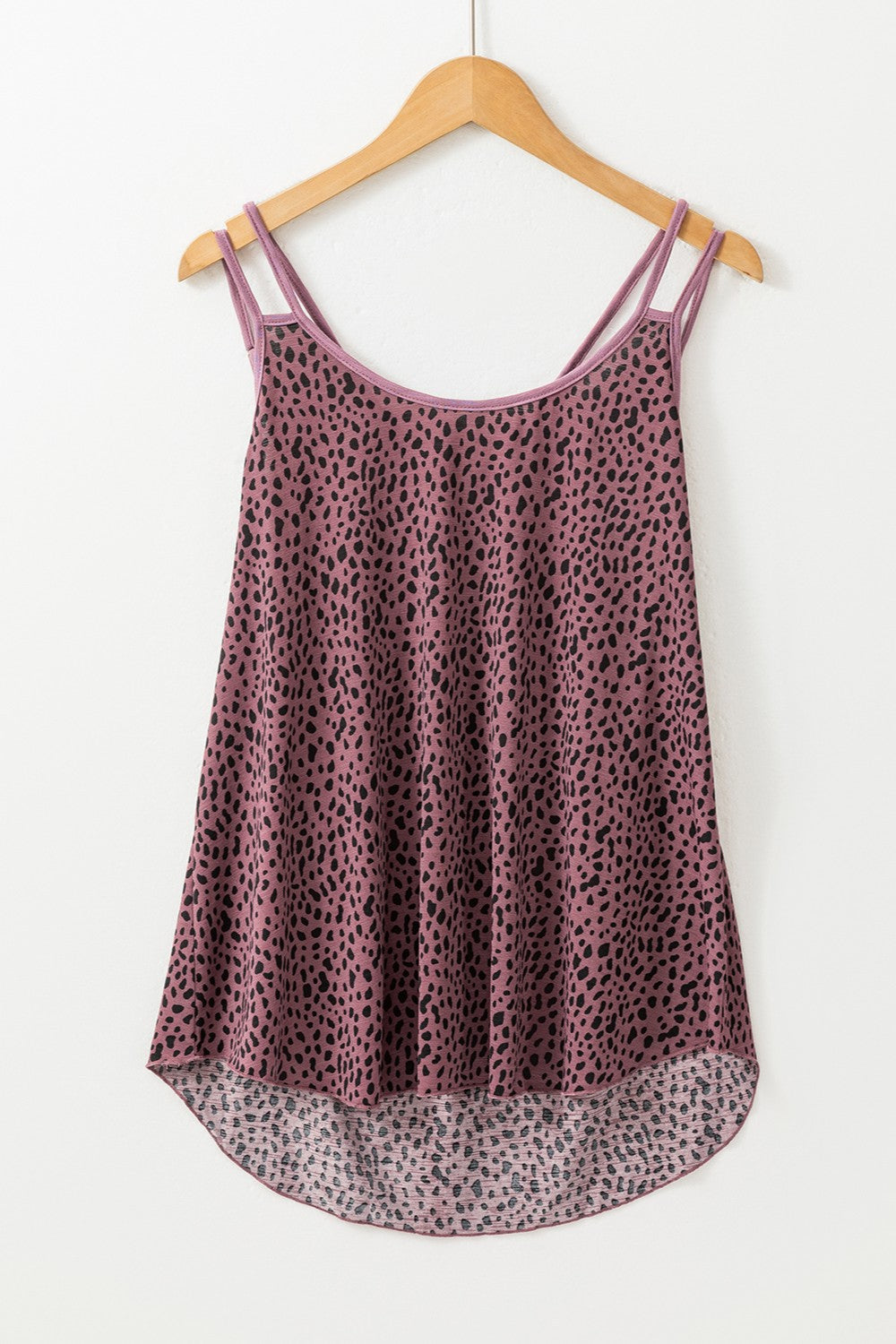 Printed Round Neck Cami-Angel Casuals