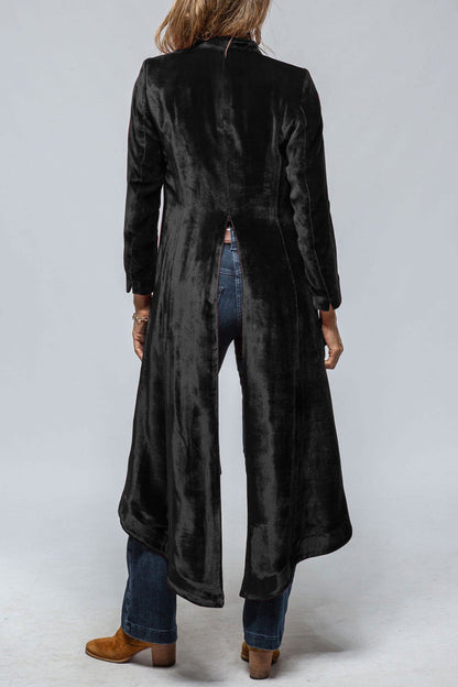 Slit Back Open Front Cardigan-Angel Casuals