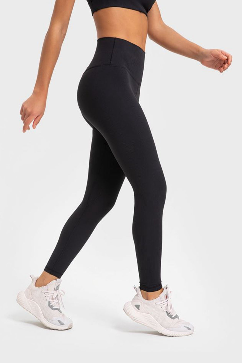 Highly Stretchy Wide Waistband Yoga Leggings-Angel Casuals