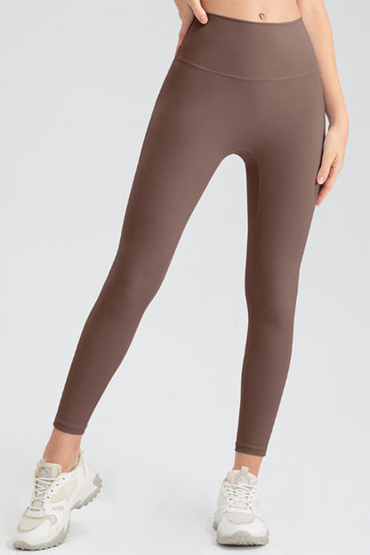 High Waist Skinny Active Pants-Angel Casuals