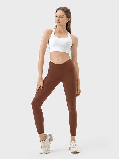 Mid-Rise Waist Active Pants-Angel Casuals