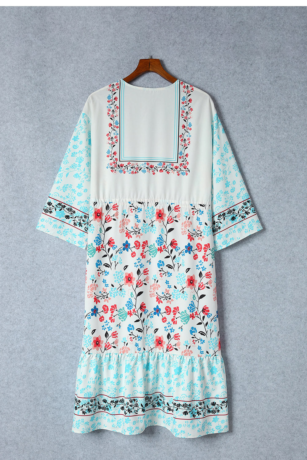 Printed Open Front Cover-Up-Angel Casuals