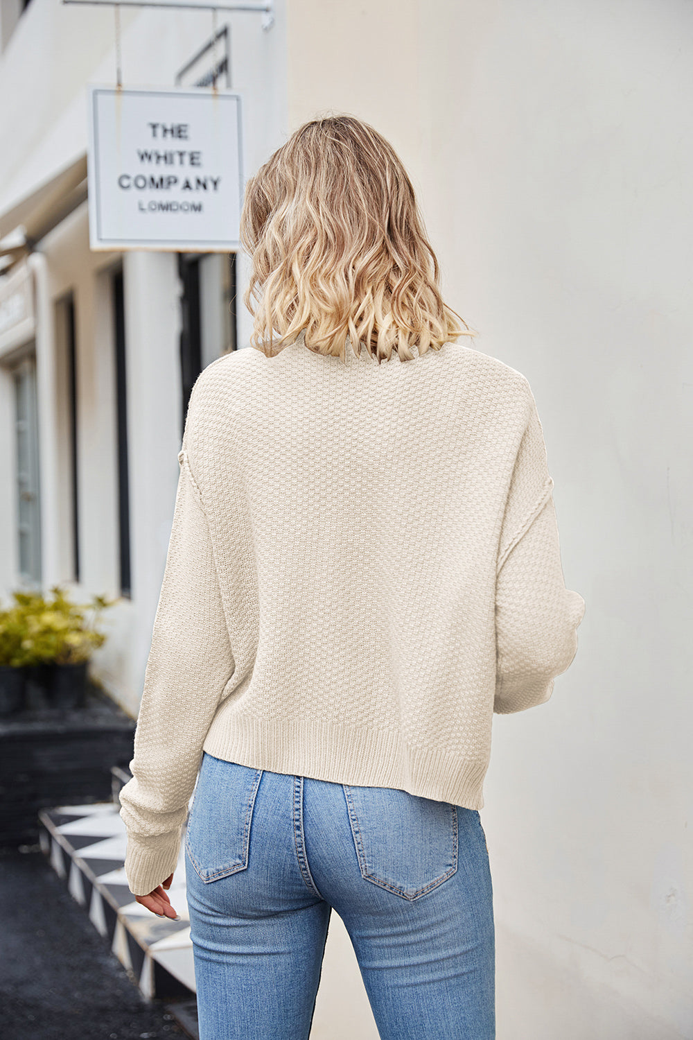 Button Down Exposed Seam Cardigan-Angel Casuals
