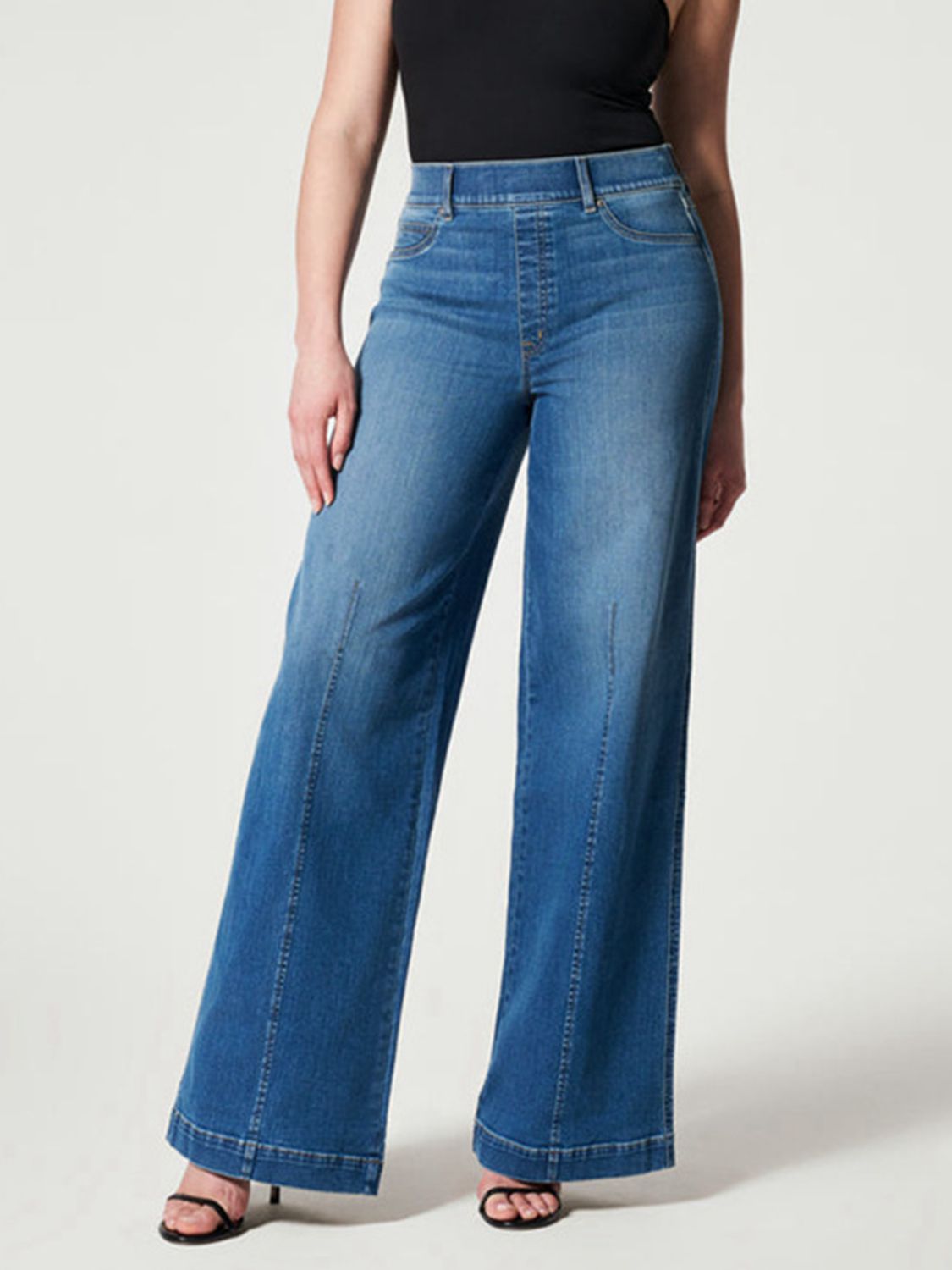 Wide Leg Long Jeans-Angel Casuals