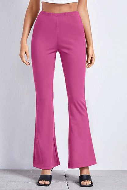 High Rise Flare Pants-Angel Casuals