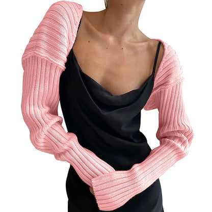 Long Sleeve Knit Bolero-Angel Casuals