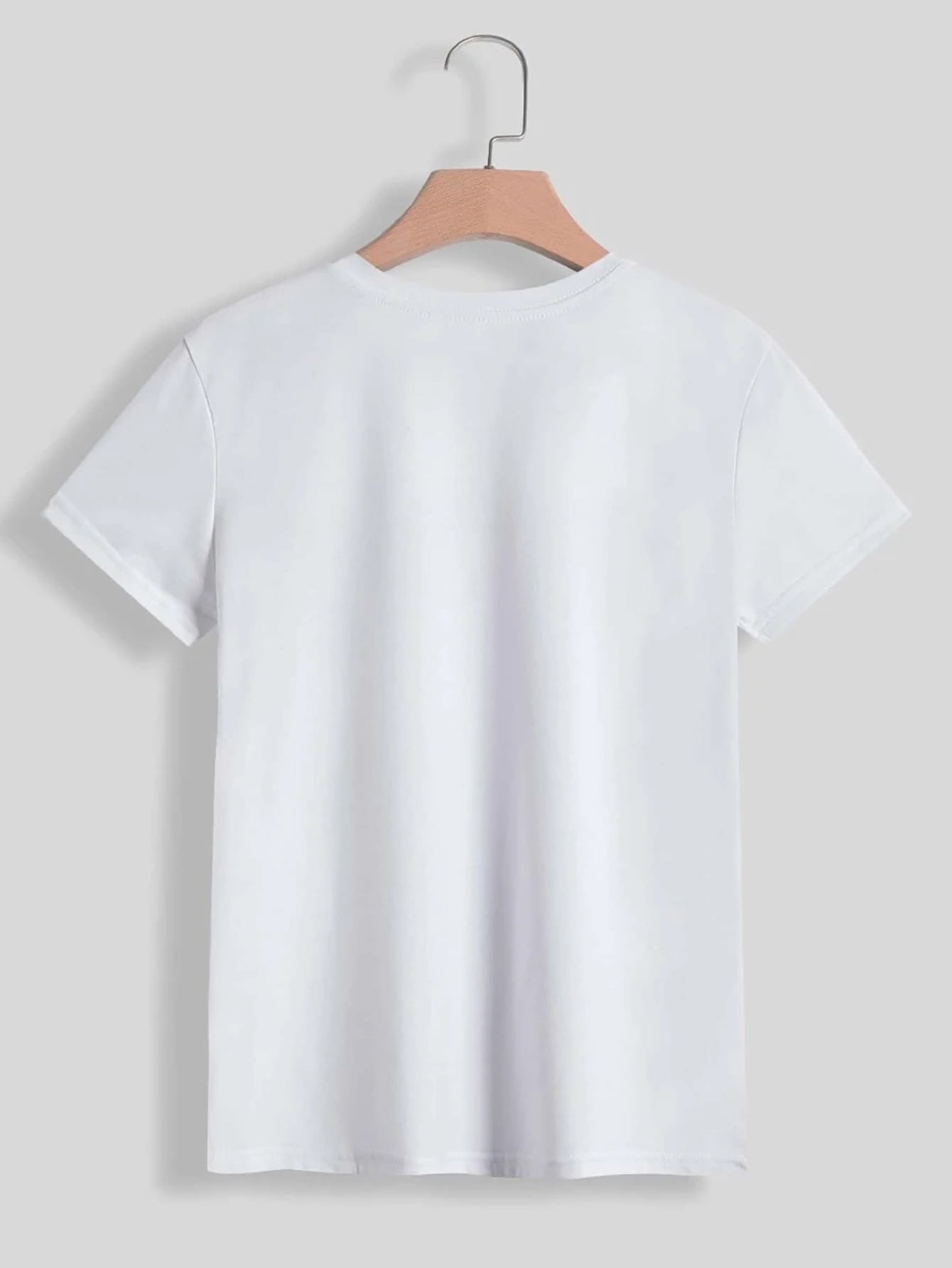 Lucky Clover Round Neck T-Shirt-Angel Casuals
