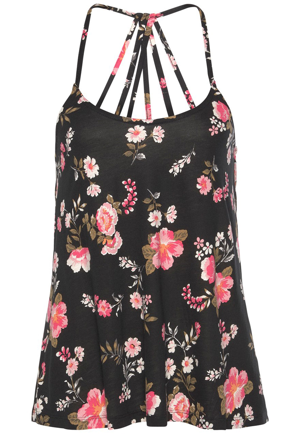 Floral Spaghetti Strap Cami-Angel Casuals