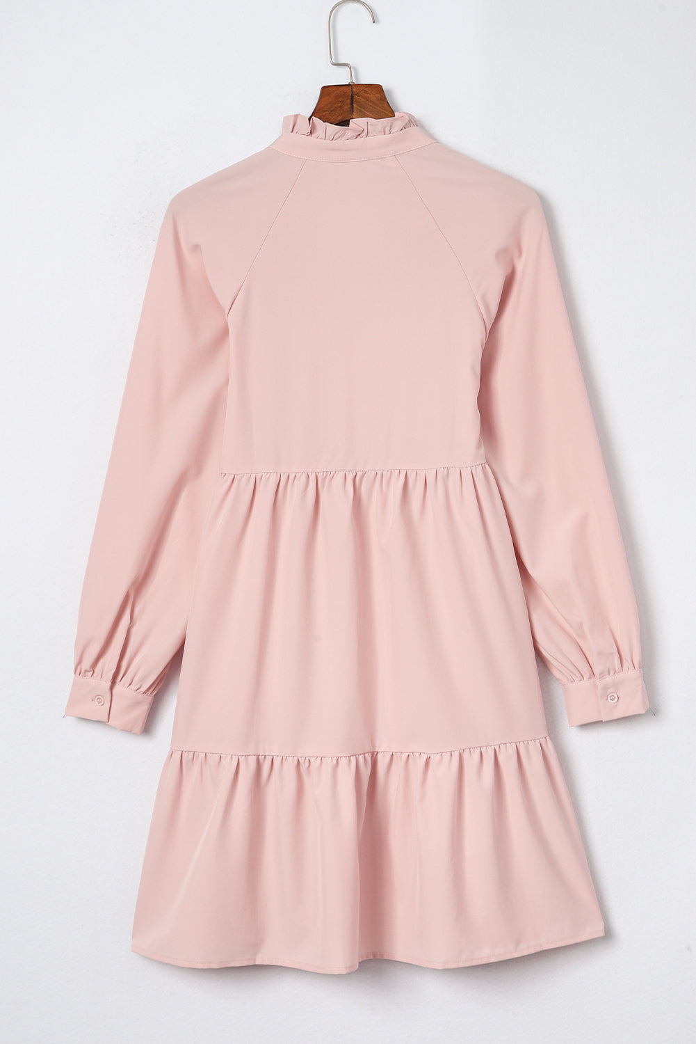 Notched Neck Tiered Dress-Angel Casuals