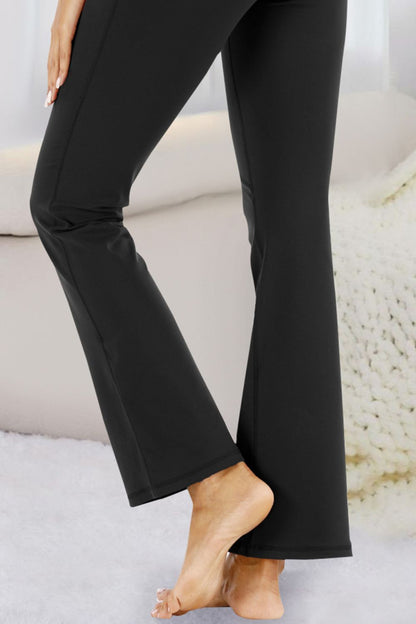 Pocketed High Waist Active Pants-Angel Casuals