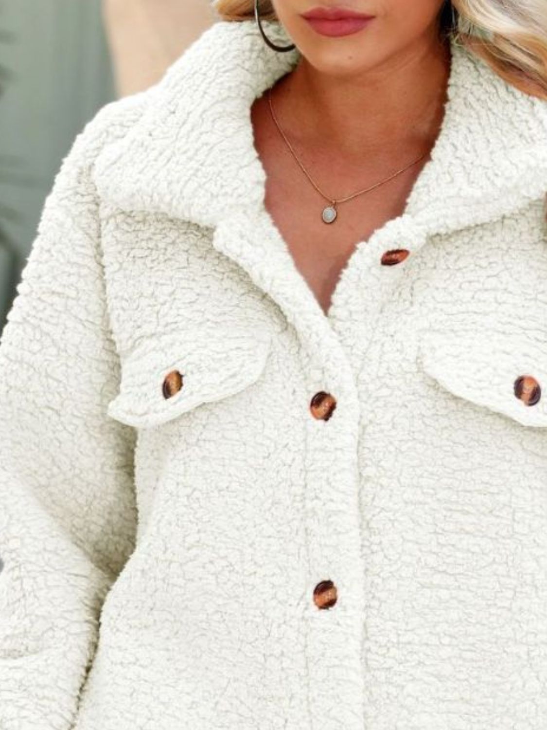 Button Down Collared Coat-Angel Casuals