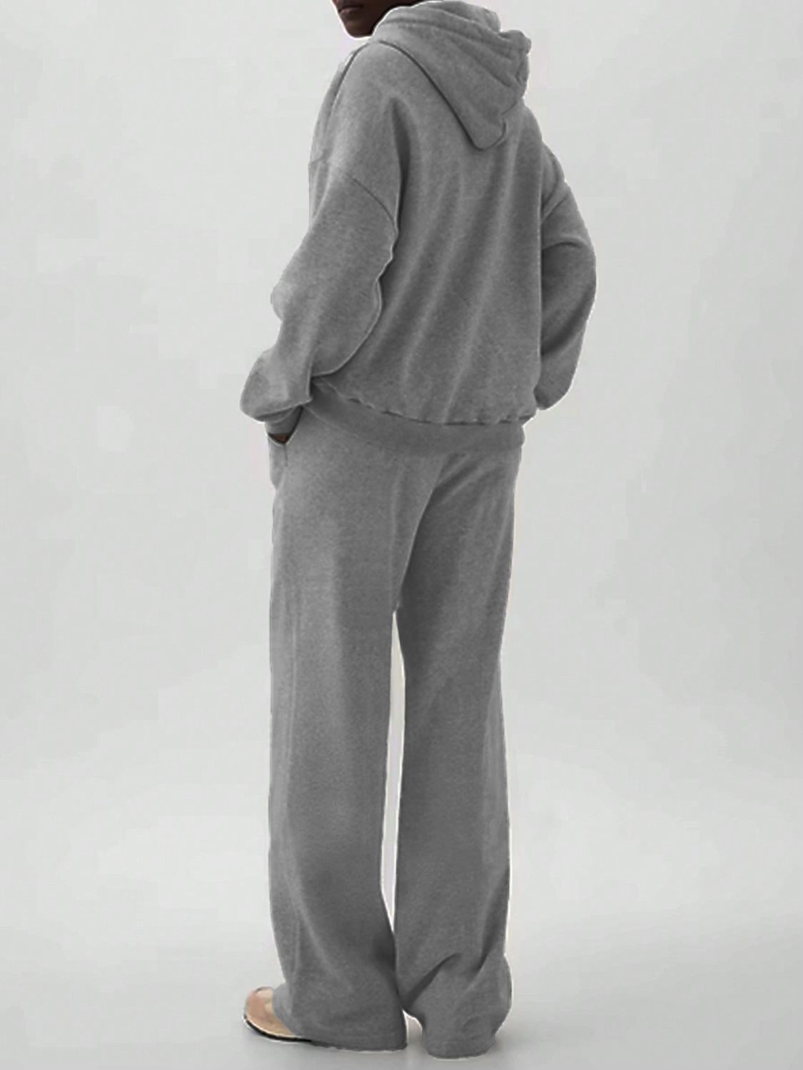 Devine Long Sleeve Hooded Jumpsuit with Pockets-Angel Casuals